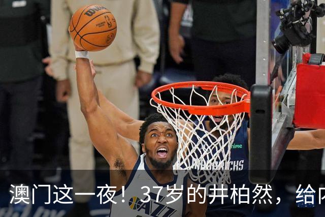 澳门这一夜！37岁的井柏然，给内娱所有的男明星们上了一课